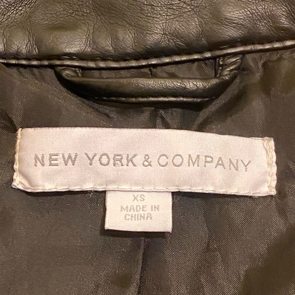 New York & Company Biker Style Jacket - Picture 3 of 5